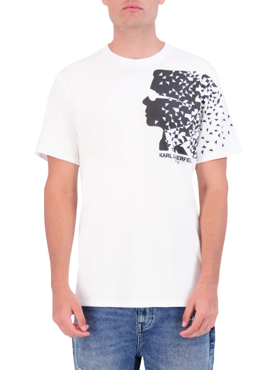 Футболка с принтом PixelatedKarl Karl Lagerfeld Paris, белый
Футболка с принтом PixelatedKarl Karl Lagerfeld Paris, белый
