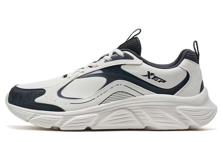 XTEP Амортизирующие противоскользящие и износостойкие низкие кроссовки для бега мужские Sail White Coal Black - Black White, цвет Black White
XTEP Амортизирующие противоскользящие и износостойкие низкие кроссовки для бега мужские Sail White Coal Black - Black White, цвет Black White