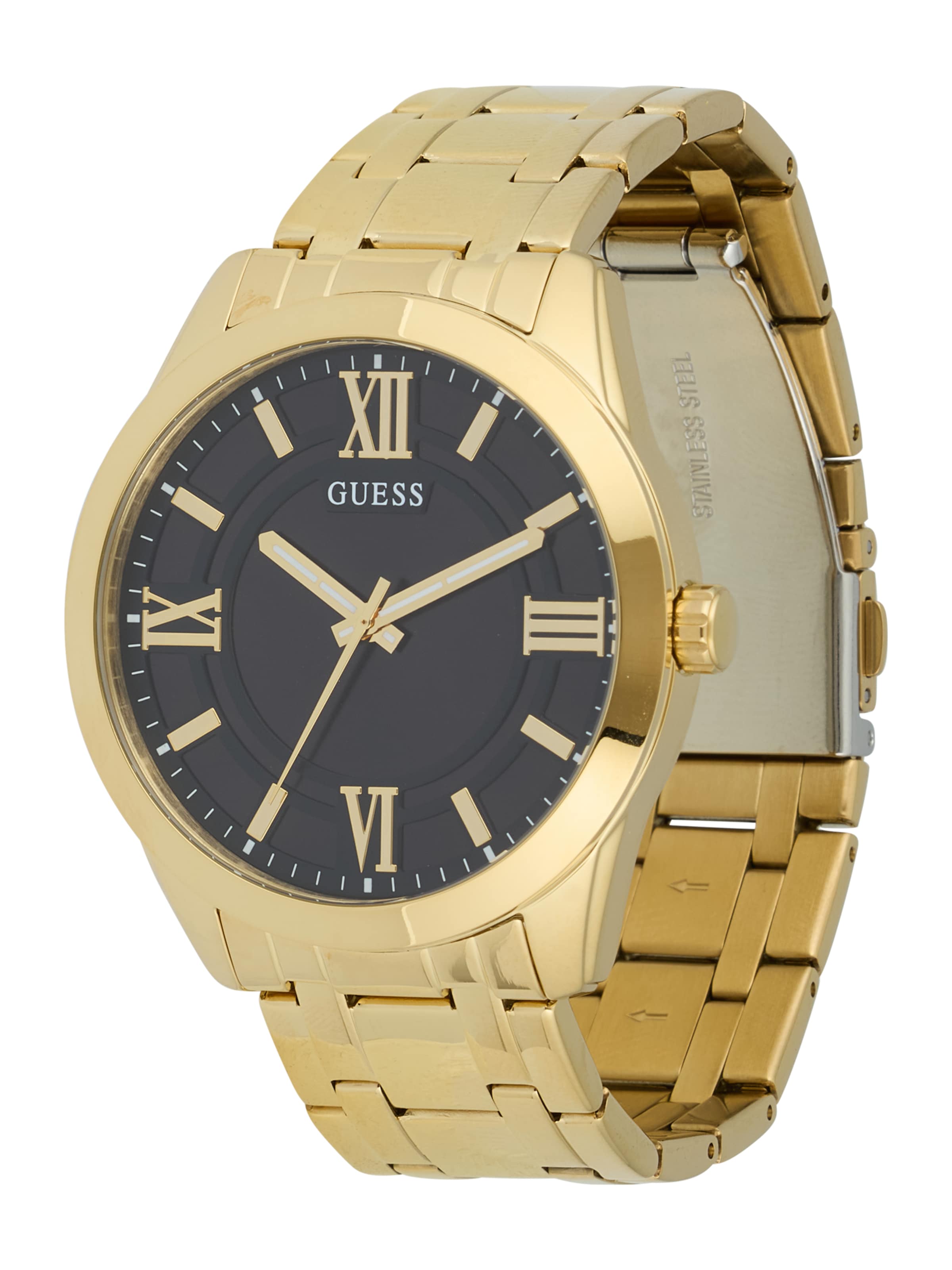 GUESS Золотые аналоговые часы 'ELLIOT'
GUESS Золотые аналоговые часы 'ELLIOT'
