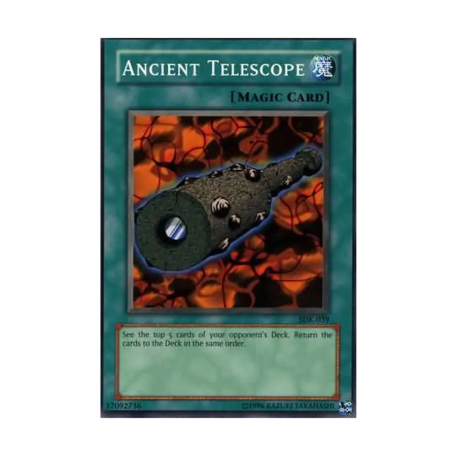 CCG Древний телескоп (Общий), Yu-Gi-Oh - Structure Deck - Kaiba - Singles
CCG Древний телескоп (Общий), Yu-Gi-Oh - Structure Deck - Kaiba - Singles