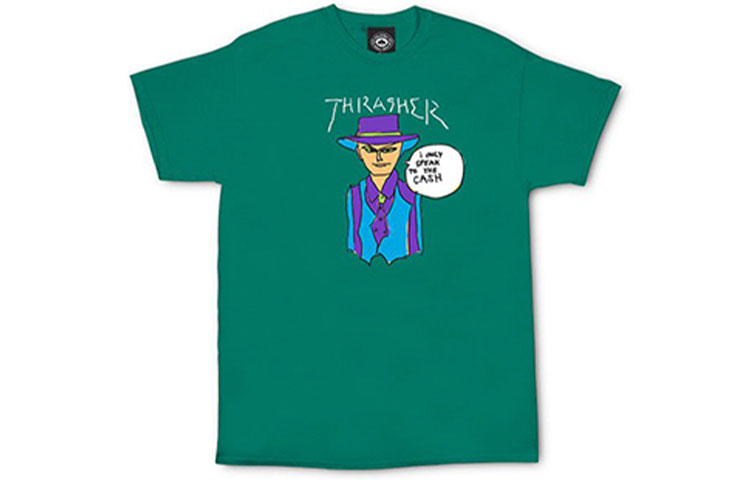 Футболка Unisex US Version Sea Green Thrasher
Футболка Unisex US Version Sea Green Thrasher