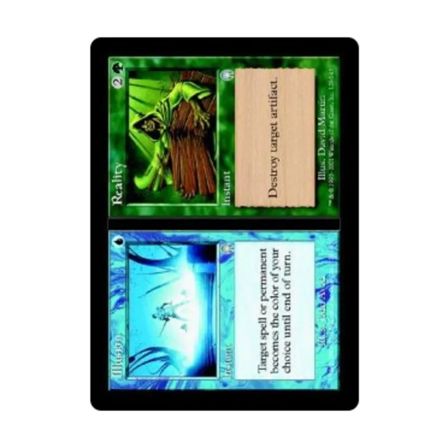 CCG Иллюзия // Реальность (U), MTG - Apocalypse
CCG Иллюзия // Реальность (U), MTG - Apocalypse