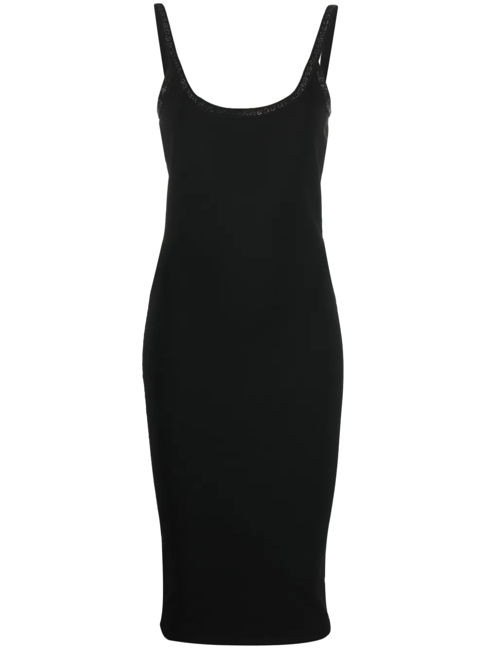 Платье из джерси с кристаллами Alexander Wang, черный 
Платье из джерси с кристаллами Alexander Wang, черный