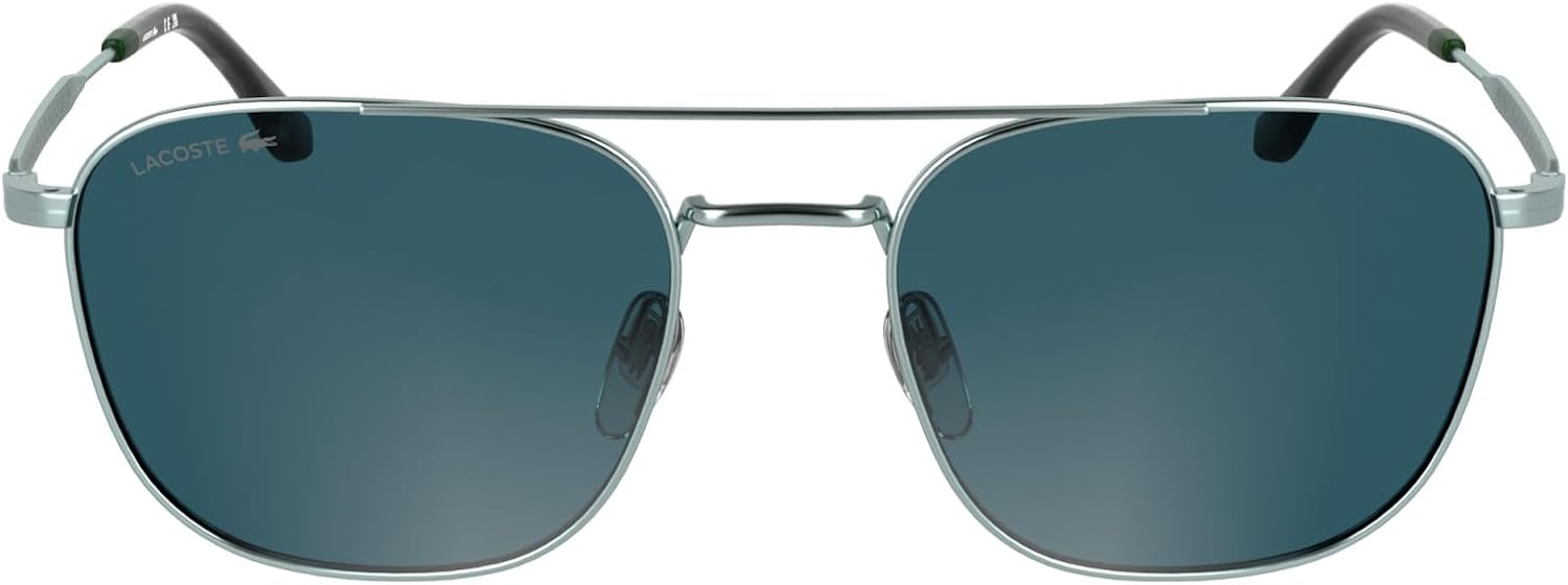 Lacoste L269s прямоугольные солнцезащитные очки, Silver Azure
Lacoste L269s прямоугольные солнцезащитные очки, Silver Azure