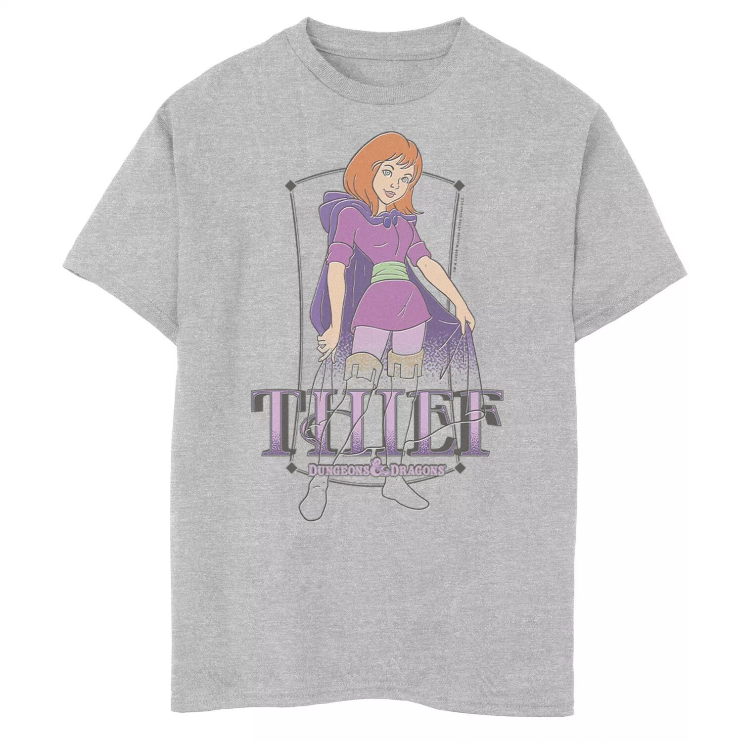 Футболка с изображением портрета вора Dungeons & Dragons для мальчиков 8–20 лет Licensed Character
Футболка с изображением портрета вора Dungeons & Dragons для мальчиков 8–20 лет Licensed Character