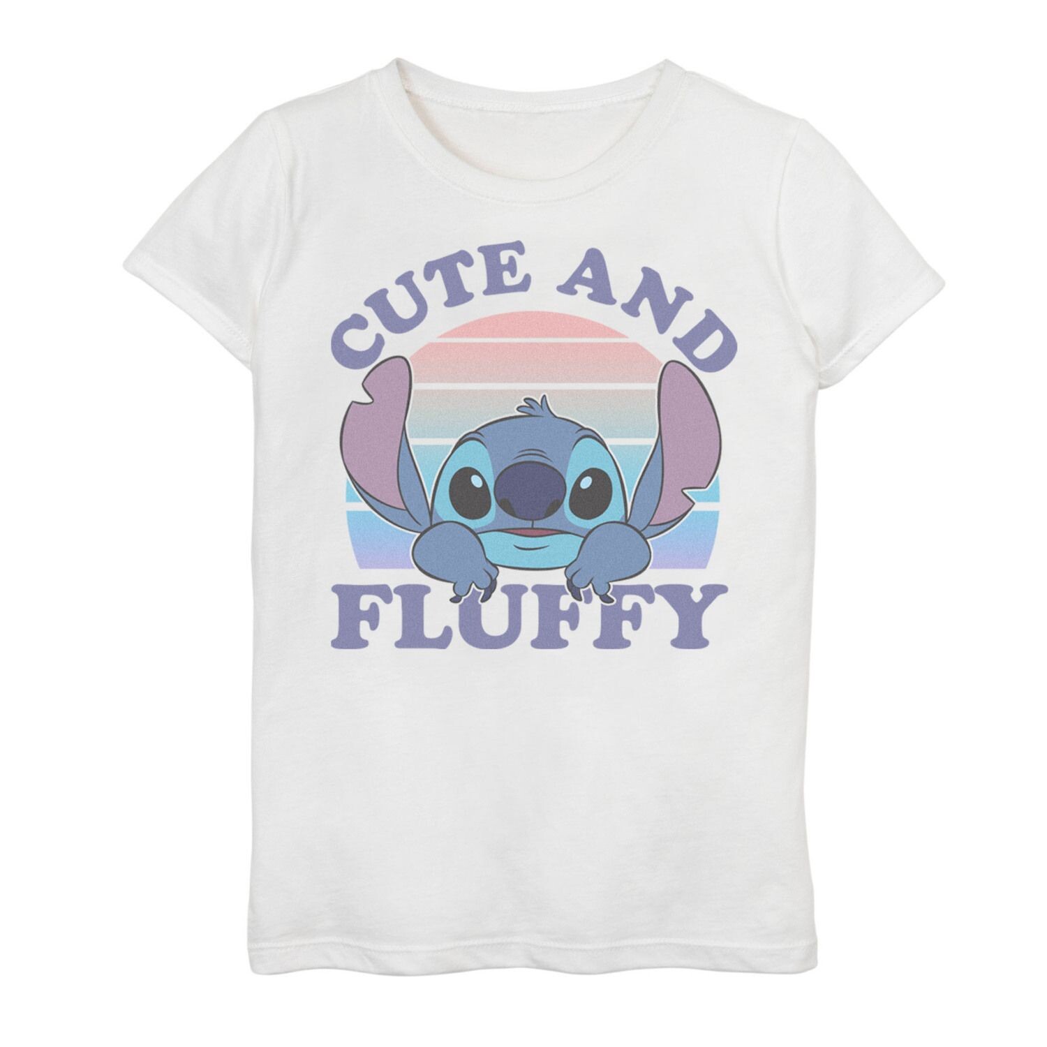 Милая и пушистая футболка с изображением заката для девочек 7–16 лет от Disney's Lilo & Stitch Disney
Милая и пушистая футболка с изображением заката для девочек 7–16 лет от Disney's Lilo & Stitch Disney