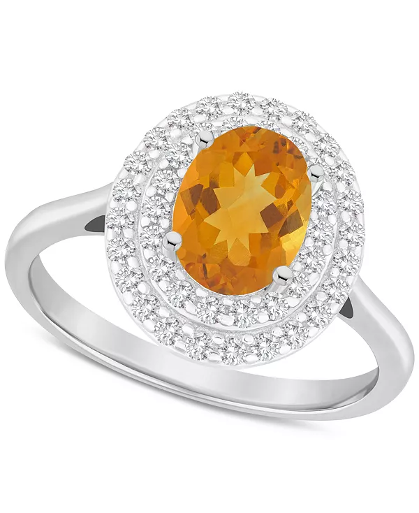 Кольцо с овальным ореолом из серебра 925 пробы с родолитовым гранатом (1,5 карата tw) и белым топазом (3/8 карата tw) (также с цитрином, голубым топазом, аметистом и перидотом) Macy'S, citrine
Кольцо с овальным ореолом из серебра 925 пробы с родолитовым гранатом (1,5 карата tw) и белым топазом (3/8 карата tw) (также с цитрином, голубым топазом, аметистом и перидотом) Macy'S, citrine