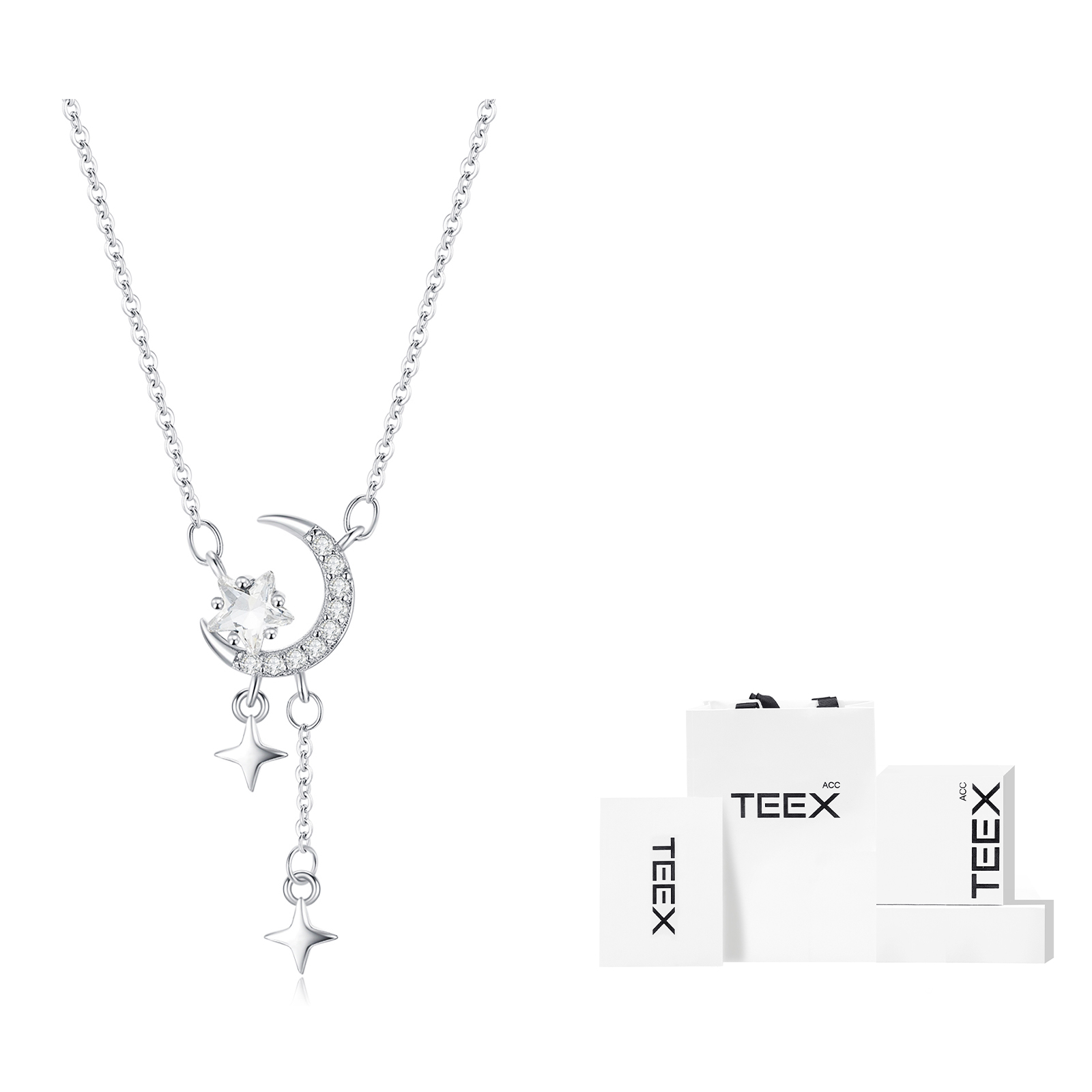 Сверкающее колье со стразами для женщин TEEX
Сверкающее колье со стразами для женщин TEEX