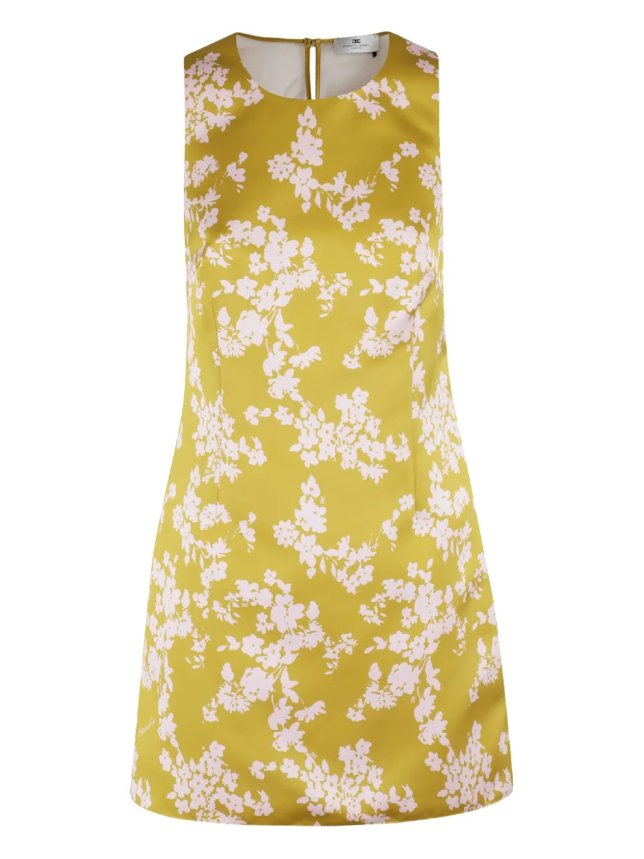 Мини-платье с цветочным принтом Elisabetta Franchi, желтый
Мини-платье с цветочным принтом Elisabetta Franchi, желтый