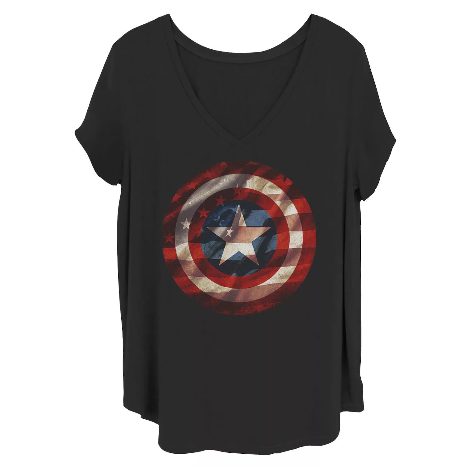 Футболка с изображением флага «Щит Капитана Америки» для юниоров Marvel Avengers Licensed Character
Футболка с изображением флага «Щит Капитана Америки» для юниоров Marvel Avengers Licensed Character