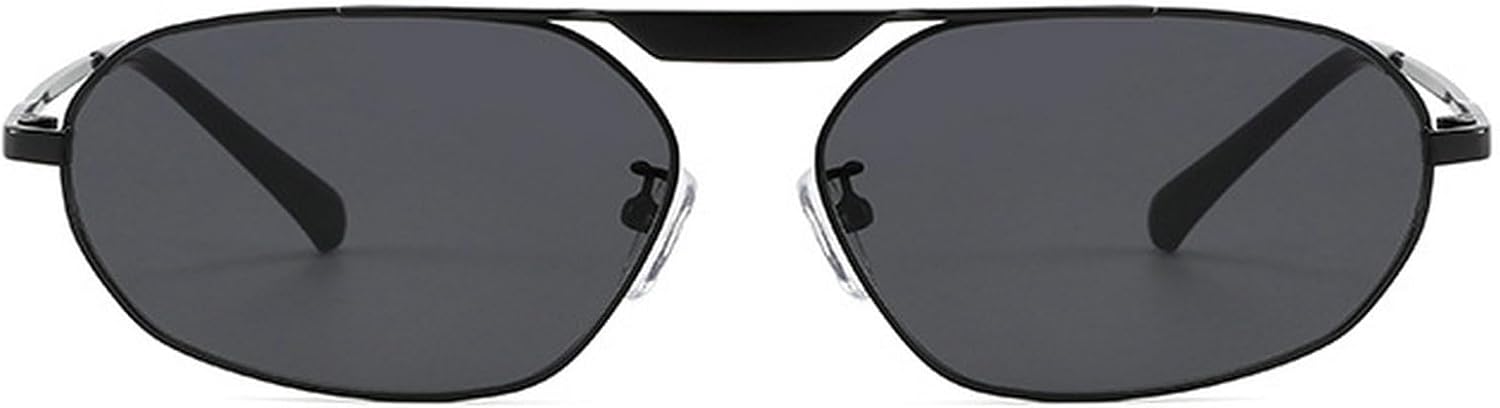 Небольшие модные солнцезащитные очки-пилот с защитой от УФ-излучения, ретро-очки из металла для женщин, стильные узкие солнцезащитные очки цвета шампанского 2025 года mincl, Black
Небольшие модные солнцезащитные очки-пилот с защитой от УФ-излучения, ретро-очки из металла для женщин, стильные узкие солнцезащитные очки цвета шампанского 2025 года mincl, Black