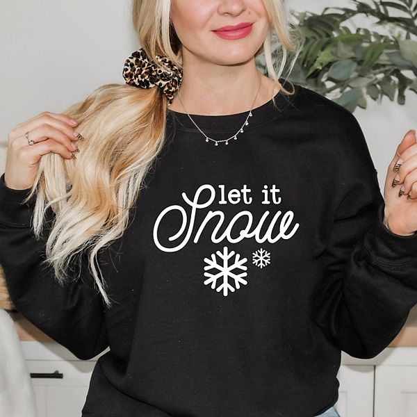 Свитшот Let it snow со снежинками Simply Sage Market, Midnight
Свитшот Let it snow со снежинками Simply Sage Market, Midnight