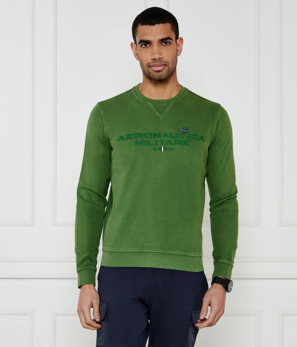 Свитер Regular fit Aeronautica Militare, зеленый
Свитер Regular fit Aeronautica Militare, зеленый