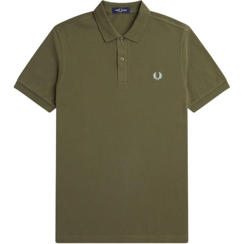 Хлопковая поло с вышитым логотипом FRED PERRY, зеленый
Хлопковая поло с вышитым логотипом FRED PERRY, зеленый