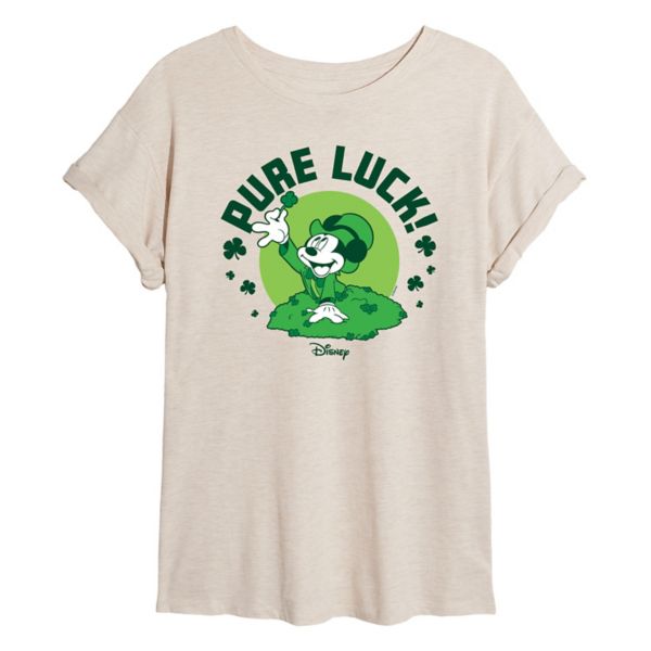 Футболка оверсайз "Чистая удача" с Микки Маусом для подростков Disney, бежевый
Футболка оверсайз "Чистая удача" с Микки Маусом для подростков Disney, бежевый