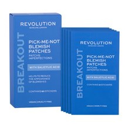 Пластыри для устранения дефектов кожи Revolution Skincare Pick-Me-Not с салициловой кислотой 60 шт. - Очищающие патчи для проблемной кожи Revolution Beauty
Пластыри для устранения дефектов кожи Revolution Skincare Pick-Me-Not с салициловой кислотой 60 шт. - Очищающие патчи для проблемной кожи Revolution Beauty