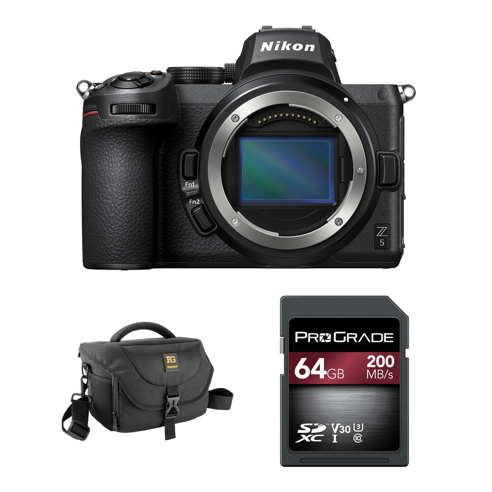 Беззеркальная камера Nikon Z5 Mirrorless Camera with Basic Bundle
Беззеркальная камера Nikon Z5 Mirrorless Camera with Basic Bundle