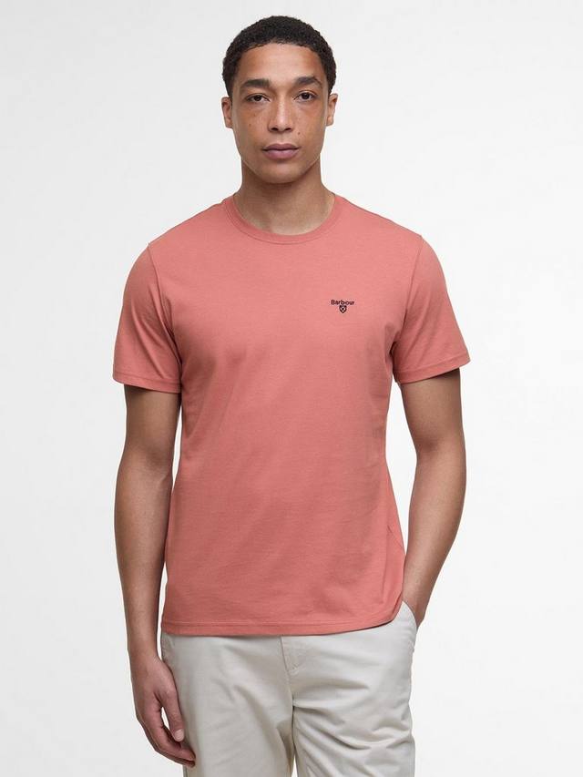 Хлопковая футболка Regular Fit с короткими рукавами для спорта Barbour, Earth Pink
Хлопковая футболка Regular Fit с короткими рукавами для спорта Barbour, Earth Pink