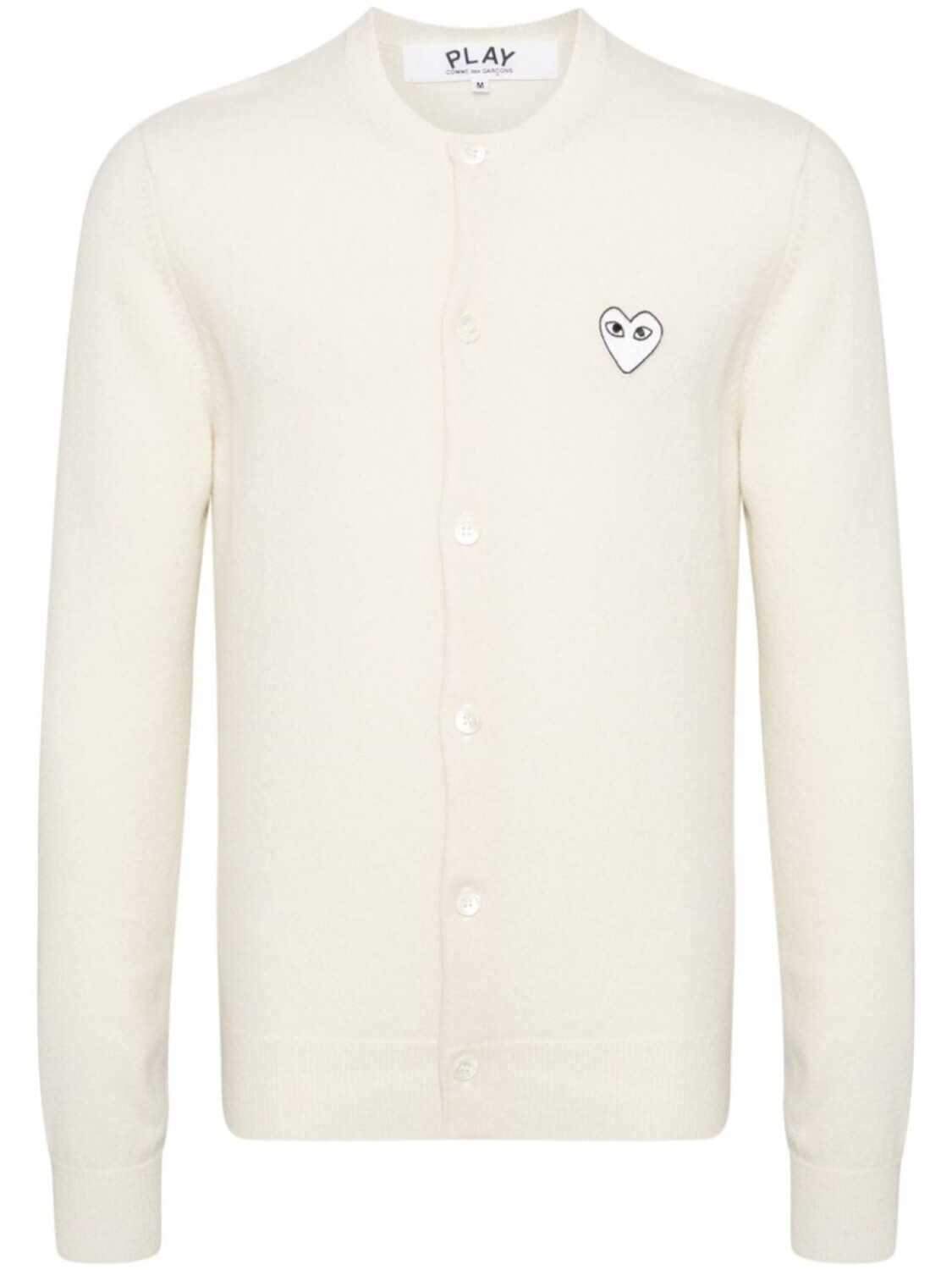 Comme Des Garçons Play шерстяной кардиган, нейтральный цвет
Comme Des Garçons Play шерстяной кардиган, нейтральный цвет