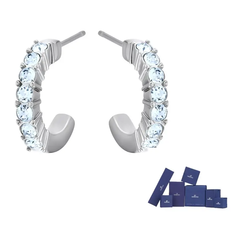 Swarovski Серьги из сплава женские голубые
Swarovski Серьги из сплава женские голубые