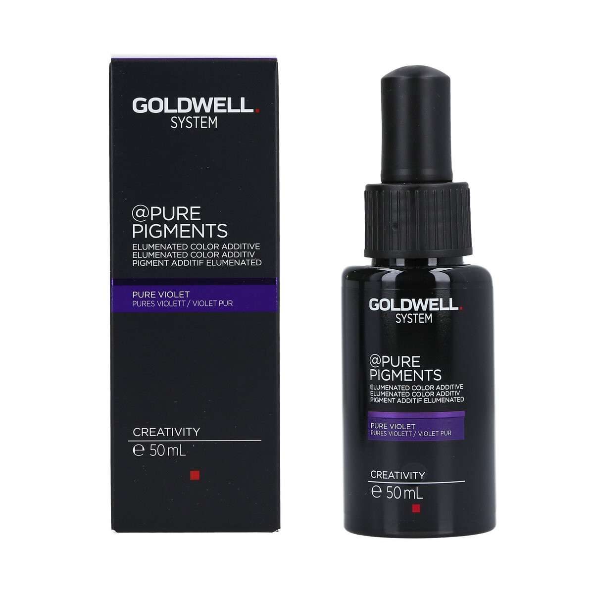 GOLDWELL, PURE PIGMENTS, Пигменты для цветных красок (ФИОЛЕТОВЫЕ), 50 мл
GOLDWELL, PURE PIGMENTS, Пигменты для цветных красок (ФИОЛЕТОВЫЕ), 50 мл