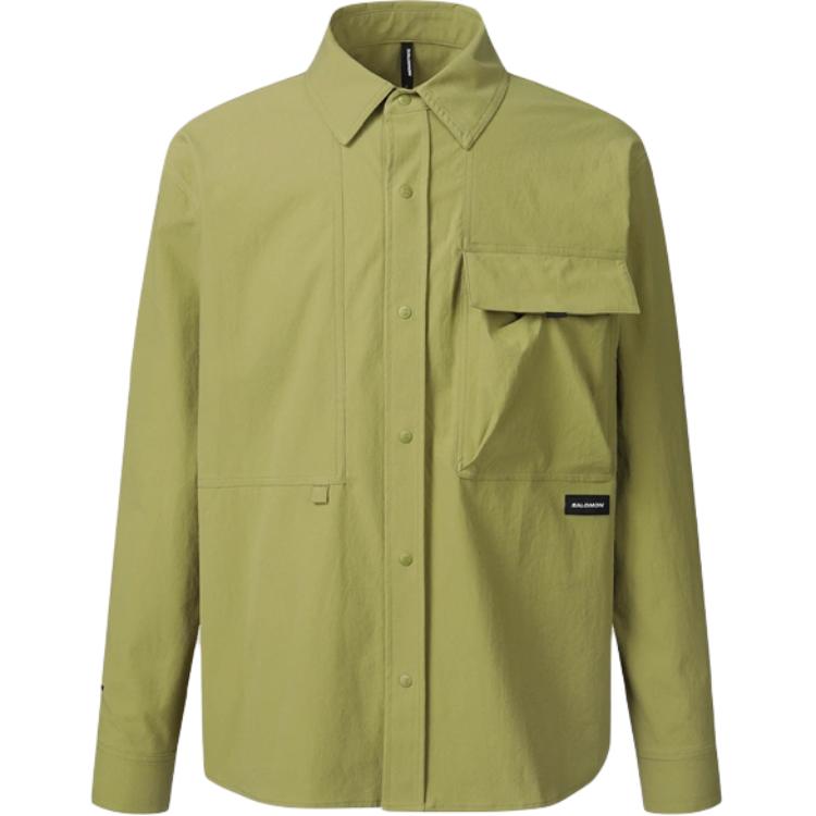 SALOMON Рубашка Slate Active M мужская olive green
SALOMON Рубашка Slate Active M мужская olive green
