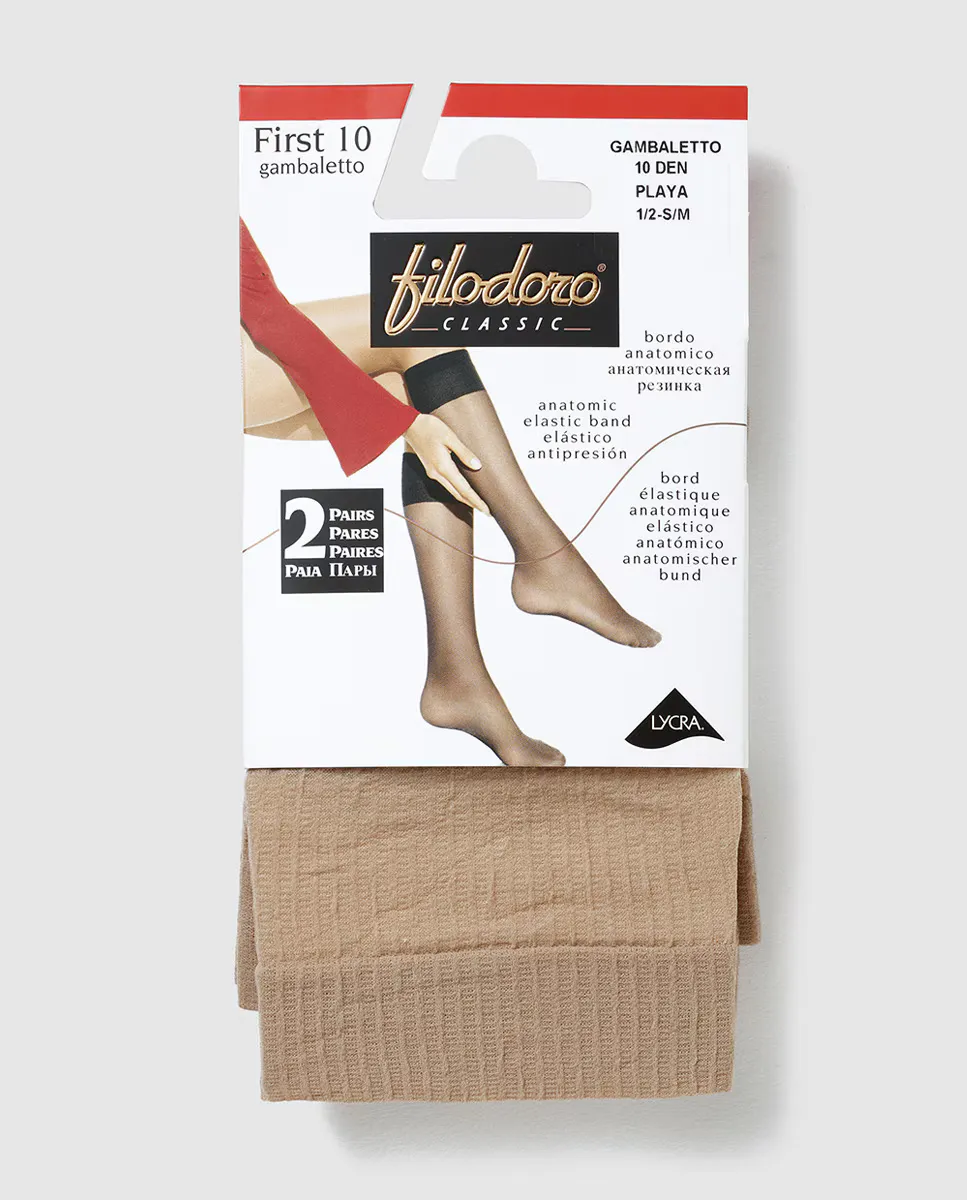 Комплект из двух мини-колготок плотностью 10 ден с анти-давящей резинкой Filodoro, цвет Natural
Комплект из двух мини-колготок плотностью 10 ден с анти-давящей резинкой Filodoro, цвет Natural