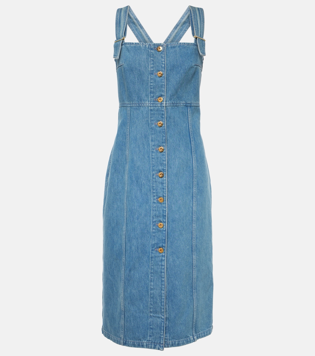 Джинсовое платье миди Patou, Ice Blue
Джинсовое платье миди Patou, Ice Blue