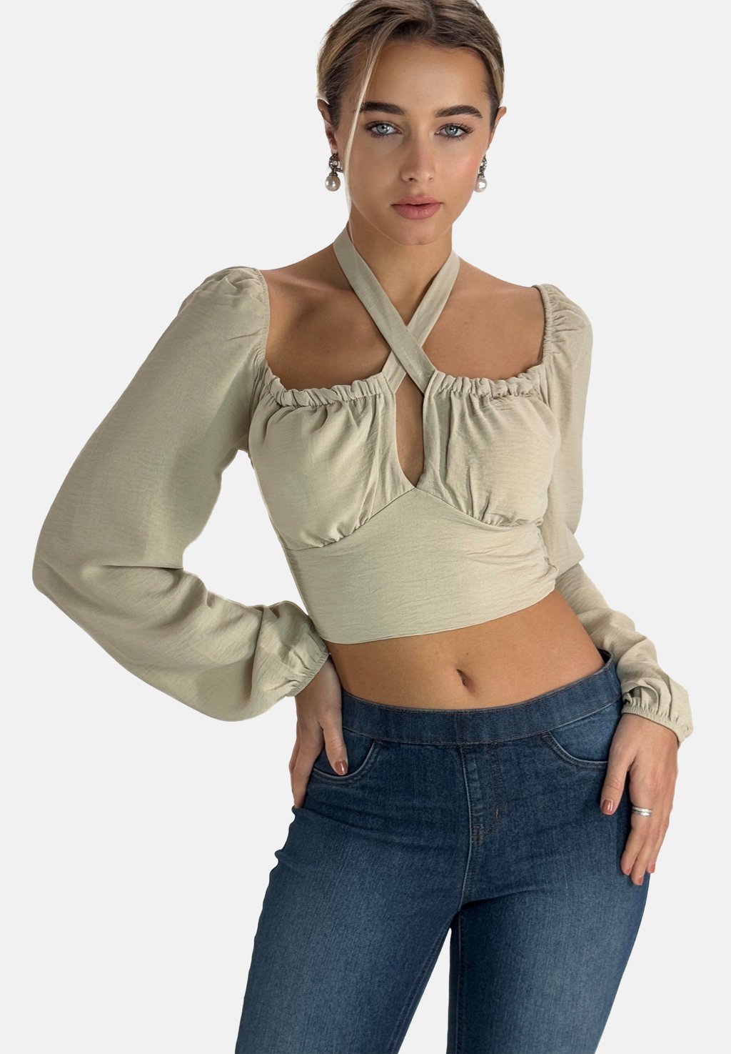 Блуза Elara, бежевый
Блуза Elara, бежевый