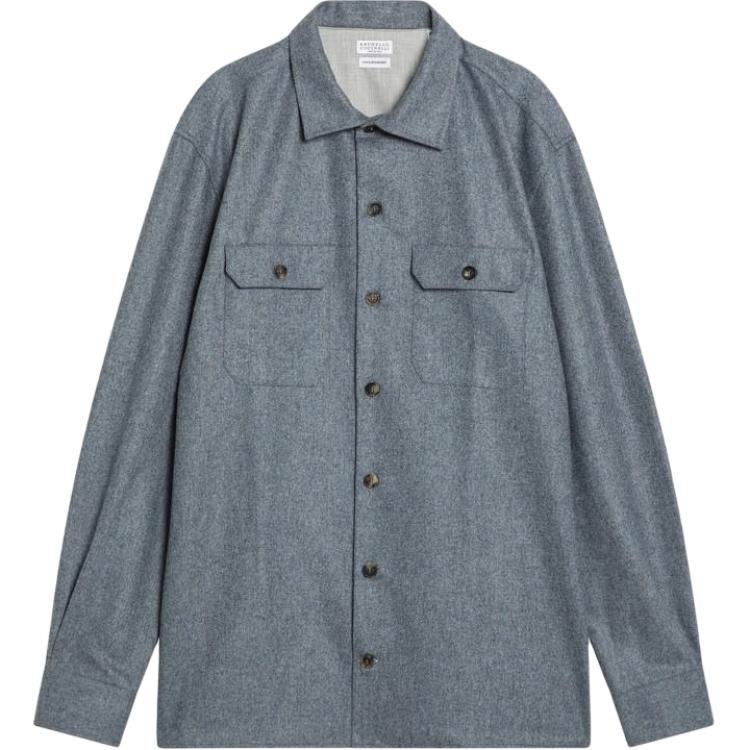 Рубашка FW25 мужская Brunello Cucinelli, серый
Рубашка FW25 мужская Brunello Cucinelli, серый