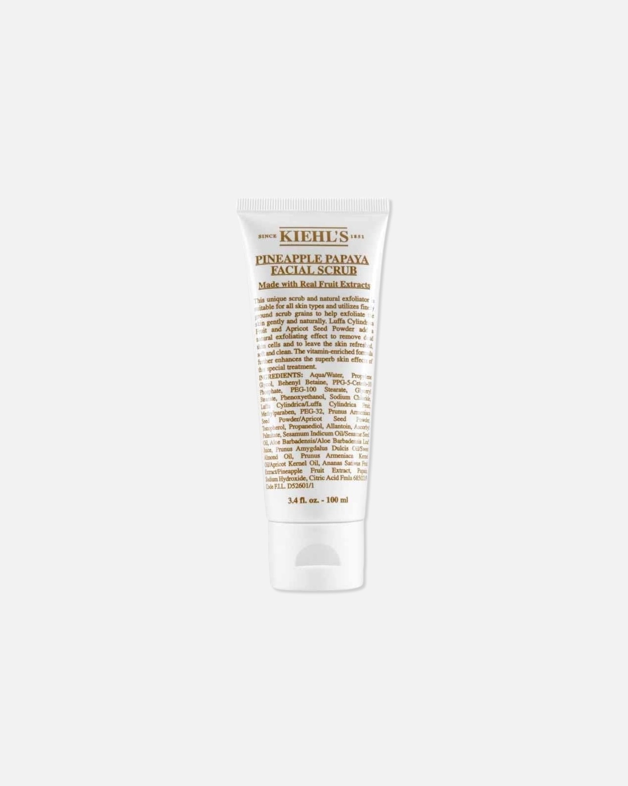 Скраб для лица Kiehls, 100 мл
Скраб для лица Kiehls, 100 мл
