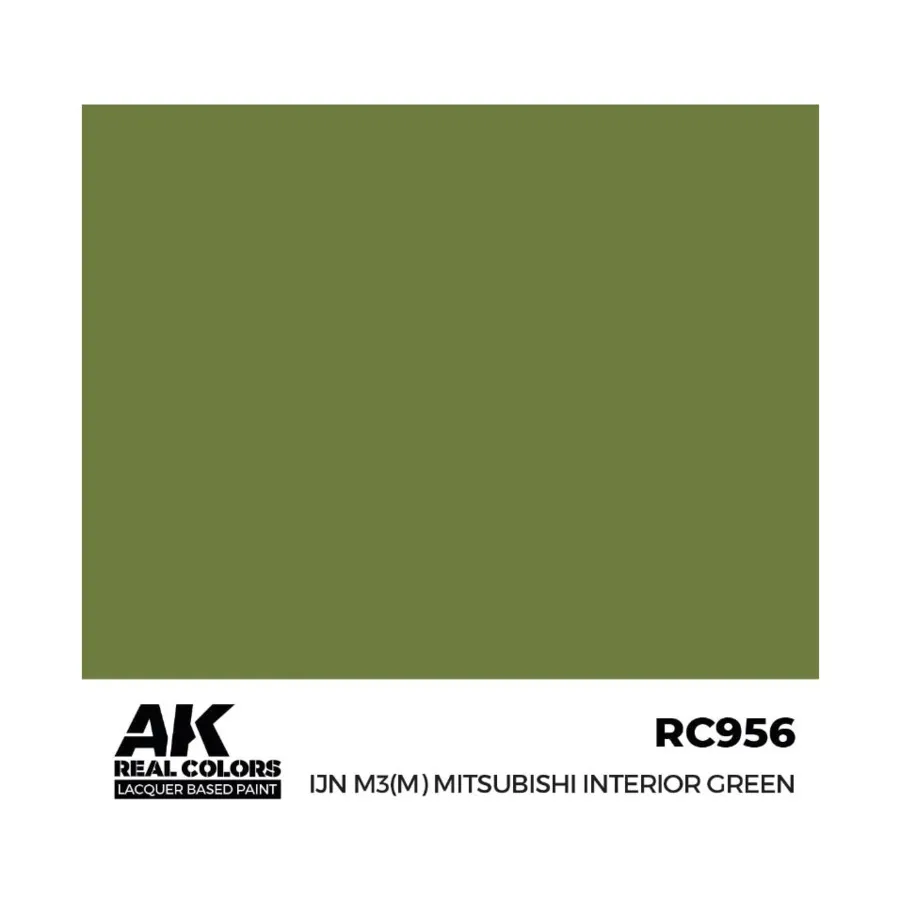 IJN M3(M) Mitsubishi Интерьер Зеленый, Paint - Real Color, Dropper Bottles (AK-Interactive)
IJN M3(M) Mitsubishi Интерьер Зеленый, Paint - Real Color, Dropper Bottles (AK-Interactive)