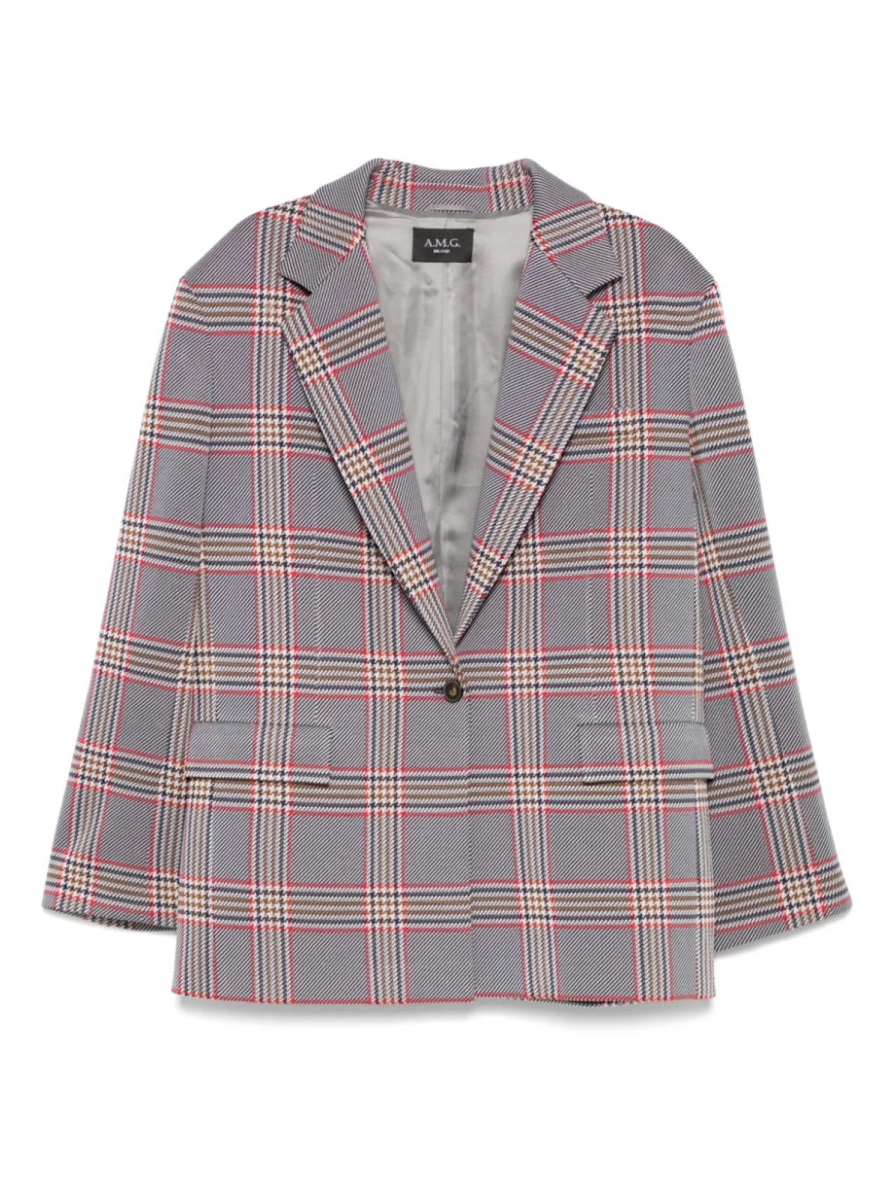 A.M.G. пиджак в клетку, синий
A.M.G. пиджак в клетку, синий