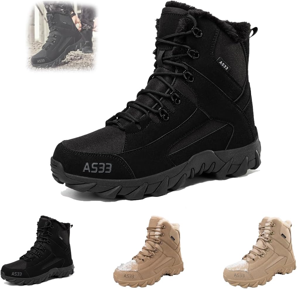 Зимние мужские ортопедические ботинки, водонепроницаемые, против вывихов, с глубоким протектором, резиновая подошва, для походов на открытом воздухе, удобные Generic, черный
Зимние мужские ортопедические ботинки, водонепроницаемые, против вывихов, с глубоким протектором, резиновая подошва, для походов на открытом воздухе, удобные Generic, черный