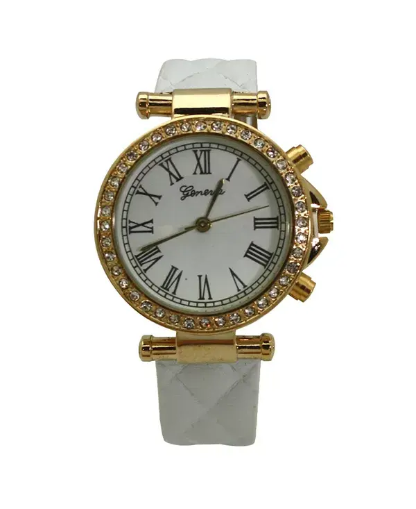 Часы с белым стеганым кожаным ремешком и золотыми деталями Olivia Pratt, white
Часы с белым стеганым кожаным ремешком и золотыми деталями Olivia Pratt, white