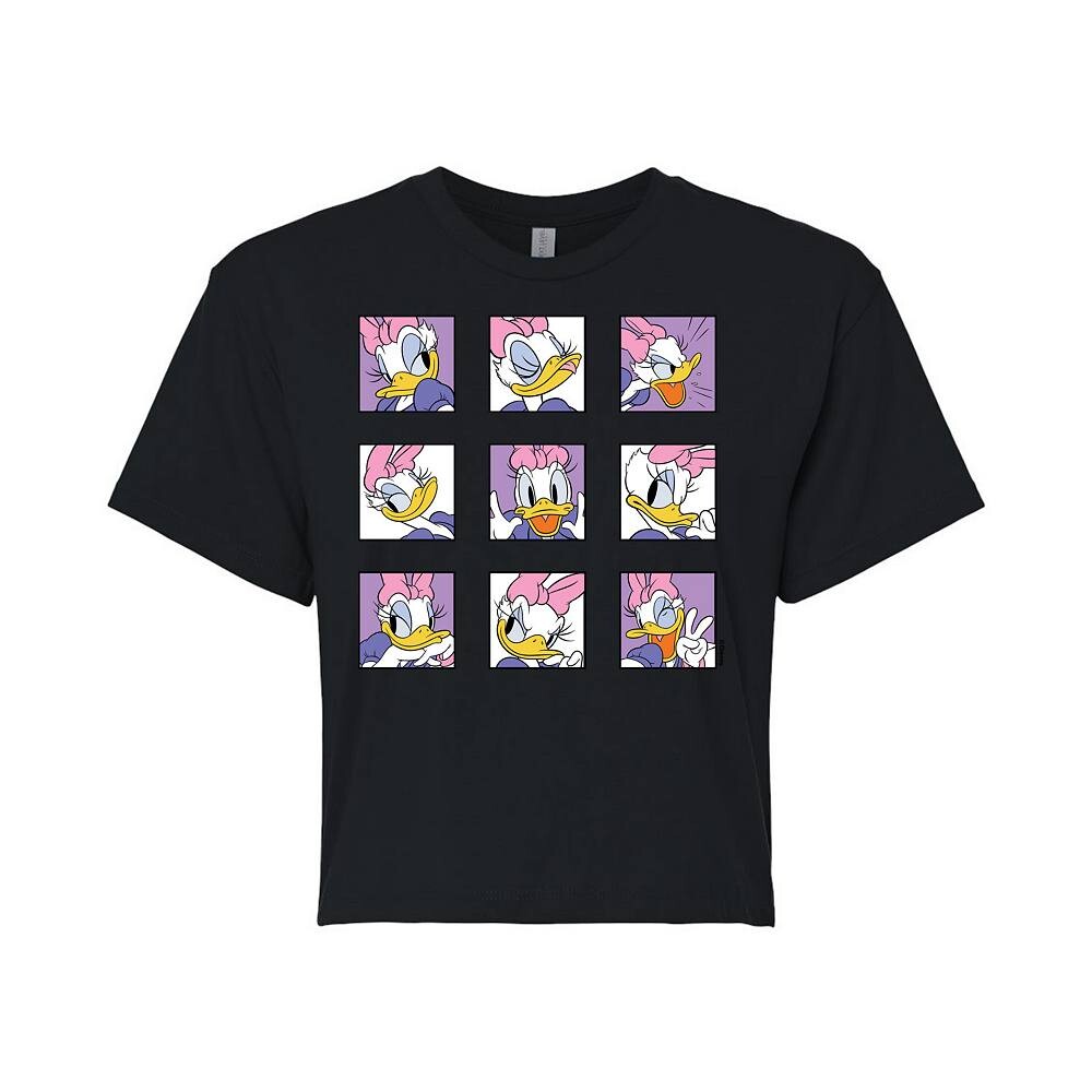 Укороченная футболка с рисунком Disney's Mickey Mouse & Friends Junior's Daisy Duck Emotions Licensed Character, черный
Укороченная футболка с рисунком Disney's Mickey Mouse & Friends Junior's Daisy Duck Emotions Licensed Character, черный