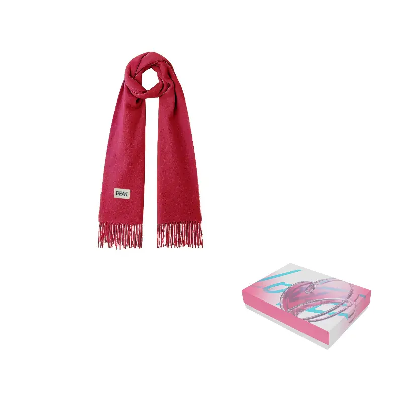 PEAK Вязаный шарф унисекс, Maroon 
PEAK Вязаный шарф унисекс, Maroon
