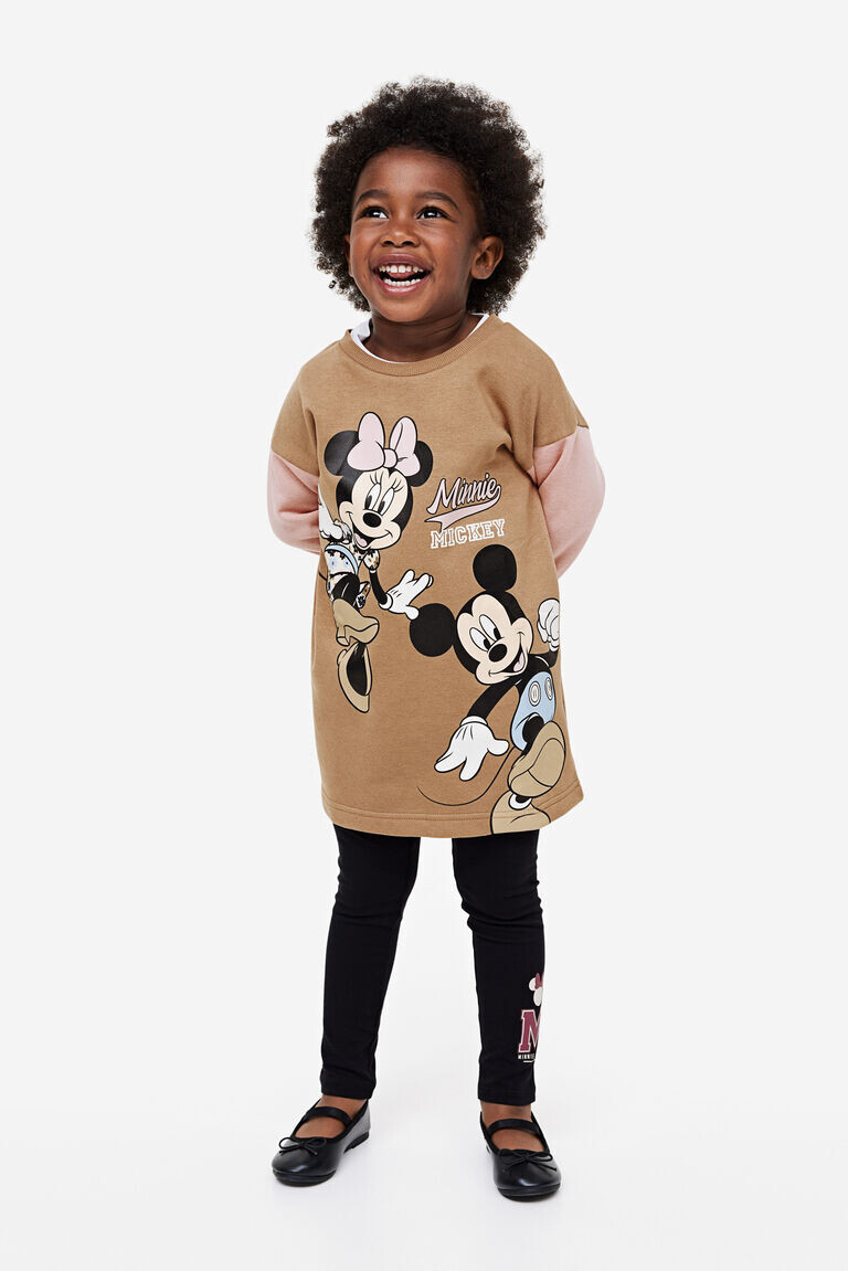 Платье-толстовка с принтом H&M, бежевый
Платье-толстовка с принтом H&M, бежевый