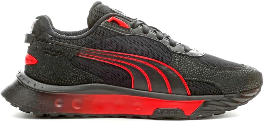 Мужские винтажные кроссовки PUMA Wild Rider, черный/красный
Мужские винтажные кроссовки PUMA Wild Rider, черный/красный