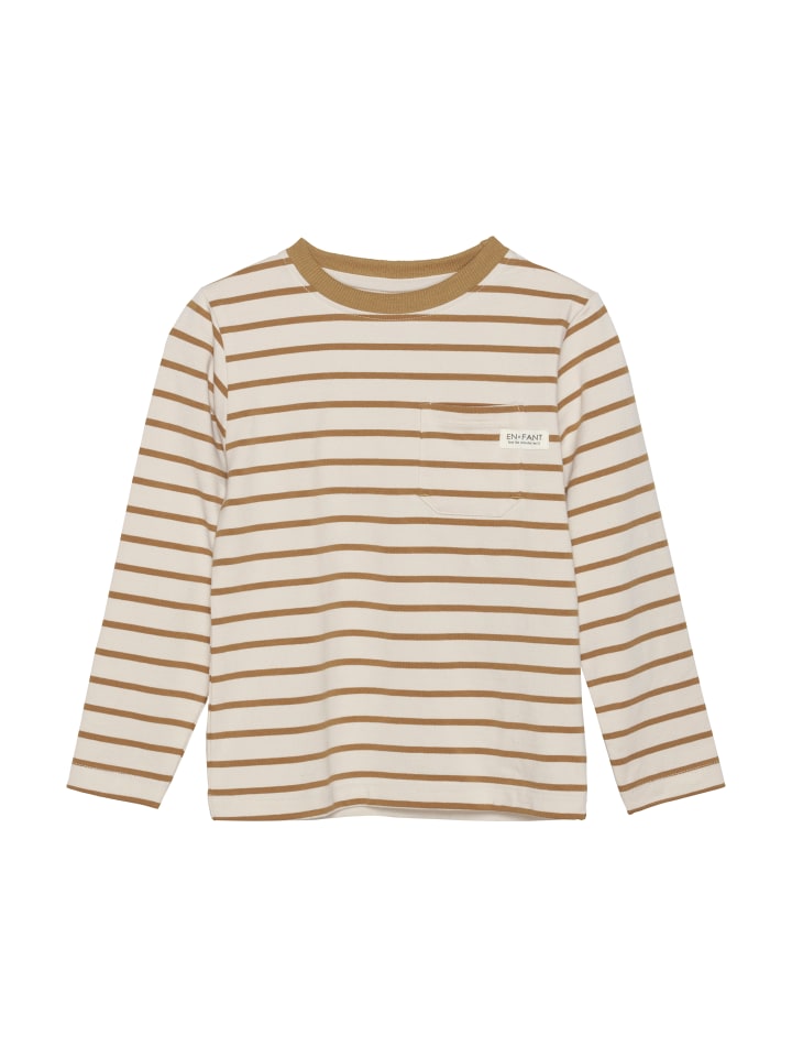 Лонгслив enfant Langarmshirt ENT-Shirt LS Stripe - 230341 Langarmshirt mit Streifen, бежевый
Лонгслив enfant Langarmshirt ENT-Shirt LS Stripe - 230341 Langarmshirt mit Streifen, бежевый