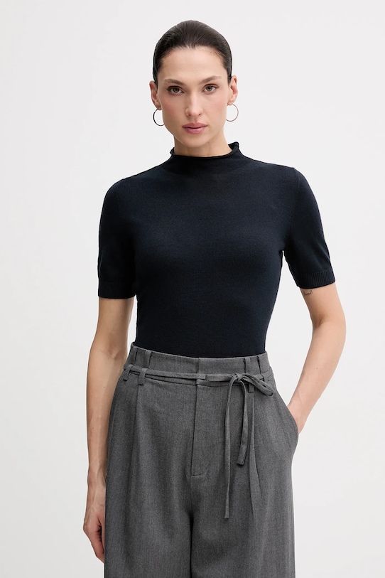 Свитер из смесовой шерсти Sisley, темно-синий
Свитер из смесовой шерсти Sisley, темно-синий