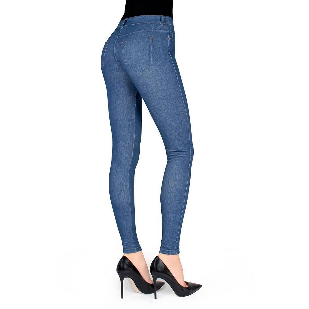 Джинсовые леггинсы из хлопковой смеси без бутылок MeMoi, цвет Medium Wash
Джинсовые леггинсы из хлопковой смеси без бутылок MeMoi, цвет Medium Wash