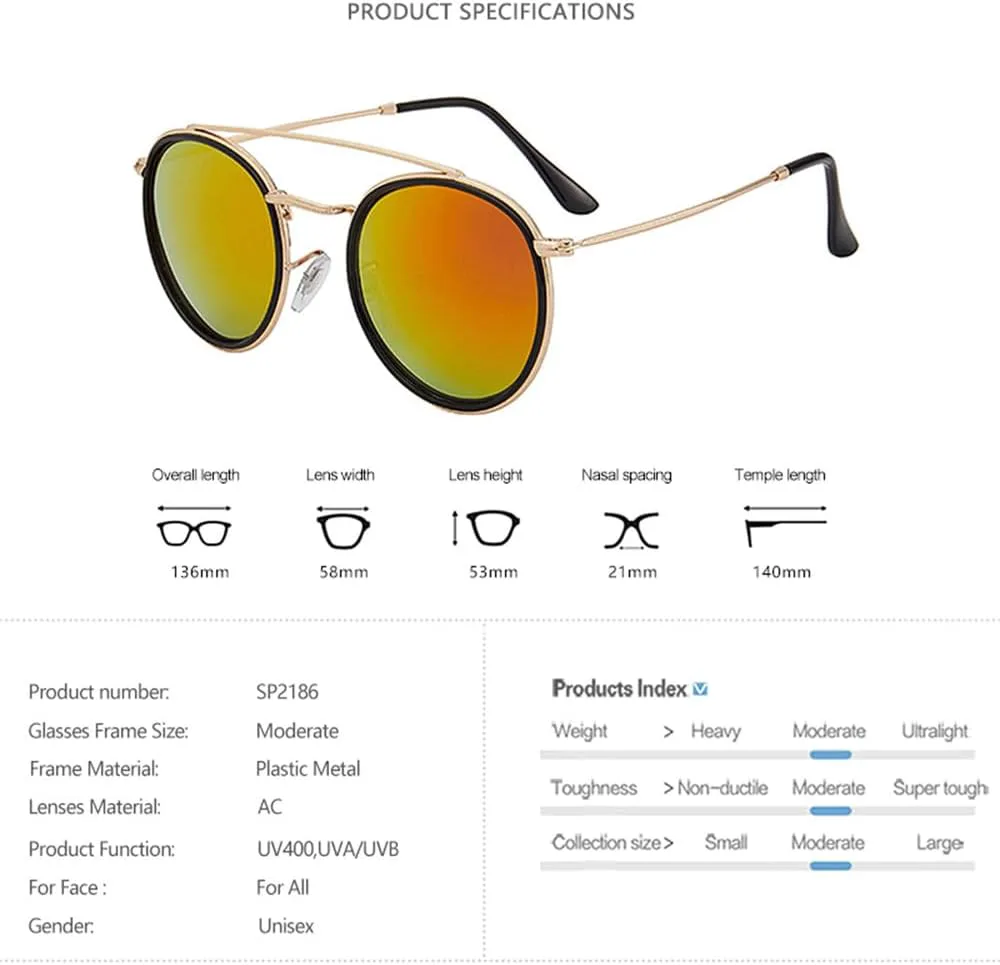 Ретро металлические солнцезащитные очки для мужчин и женщин, очки в металлической оправе, солнцезащитные очки с защитой от УФ-излучения UV400 SZVVBKK, 13
Ретро металлические солнцезащитные очки для мужчин и женщин, очки в металлической оправе, солнцезащитные очки с защитой от УФ-излучения UV400 SZVVBKK, 13