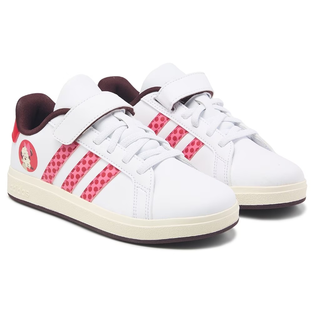 Детские кроссовки Disney Minnie Mouse Grand Court 2 от Adidas для маленьких детей, white/pink minnie
Детские кроссовки Disney Minnie Mouse Grand Court 2 от Adidas для маленьких детей, white/pink minnie