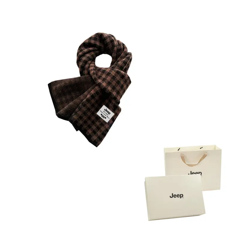 Шарф из полиэстера Unisex Jeep, коричневый
Шарф из полиэстера Unisex Jeep, коричневый