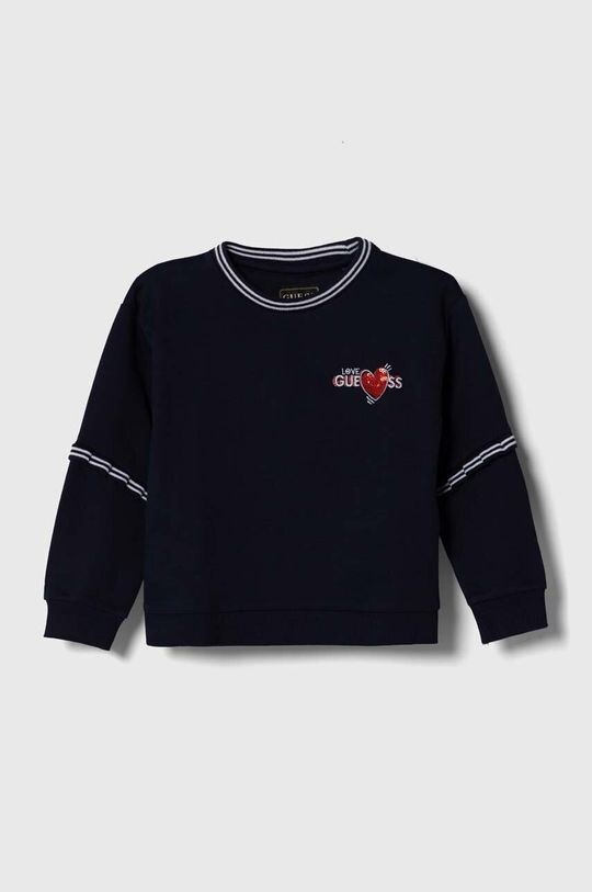 Детская хлопковая толстовка Guess, темно-синий
Детская хлопковая толстовка Guess, темно-синий