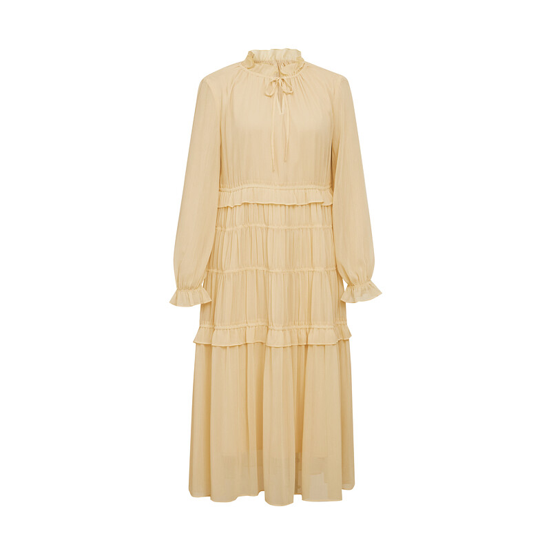 Платье Deep Breath со свободным воротником, желтый
Платье Deep Breath со свободным воротником, желтый