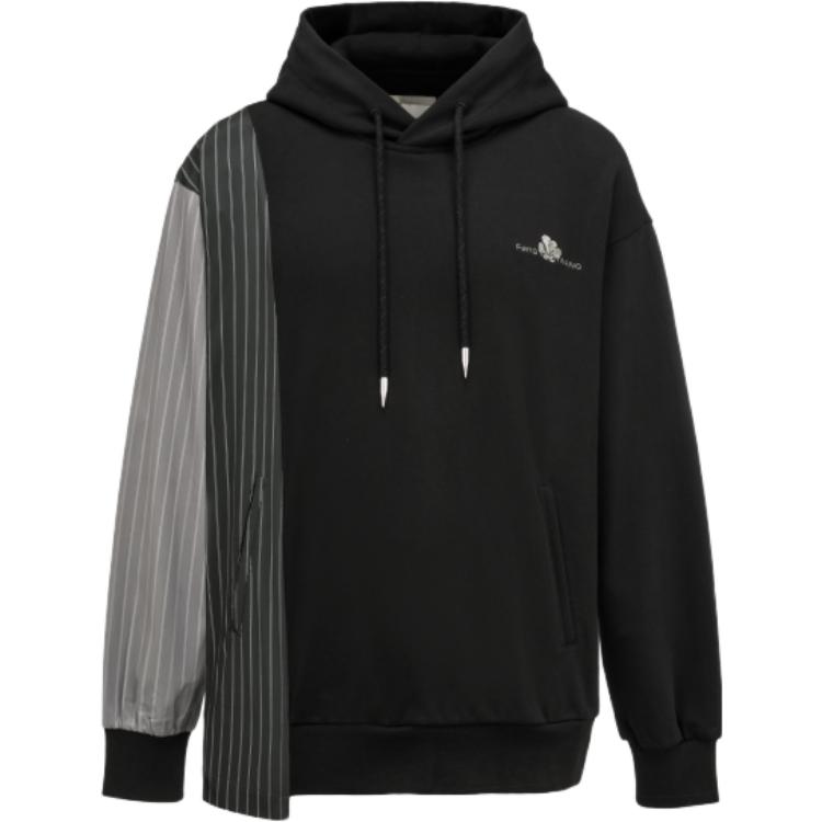 Лонгслив худи с пэчворком Feng Chen Wang, черный
Лонгслив худи с пэчворком Feng Chen Wang, черный