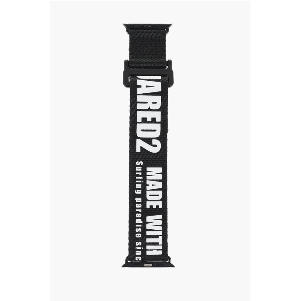 Ремешок для часов MADE WITH LOVE из ткани с застежкой-липучкой Dsquared2, черный
Ремешок для часов MADE WITH LOVE из ткани с застежкой-липучкой Dsquared2, черный