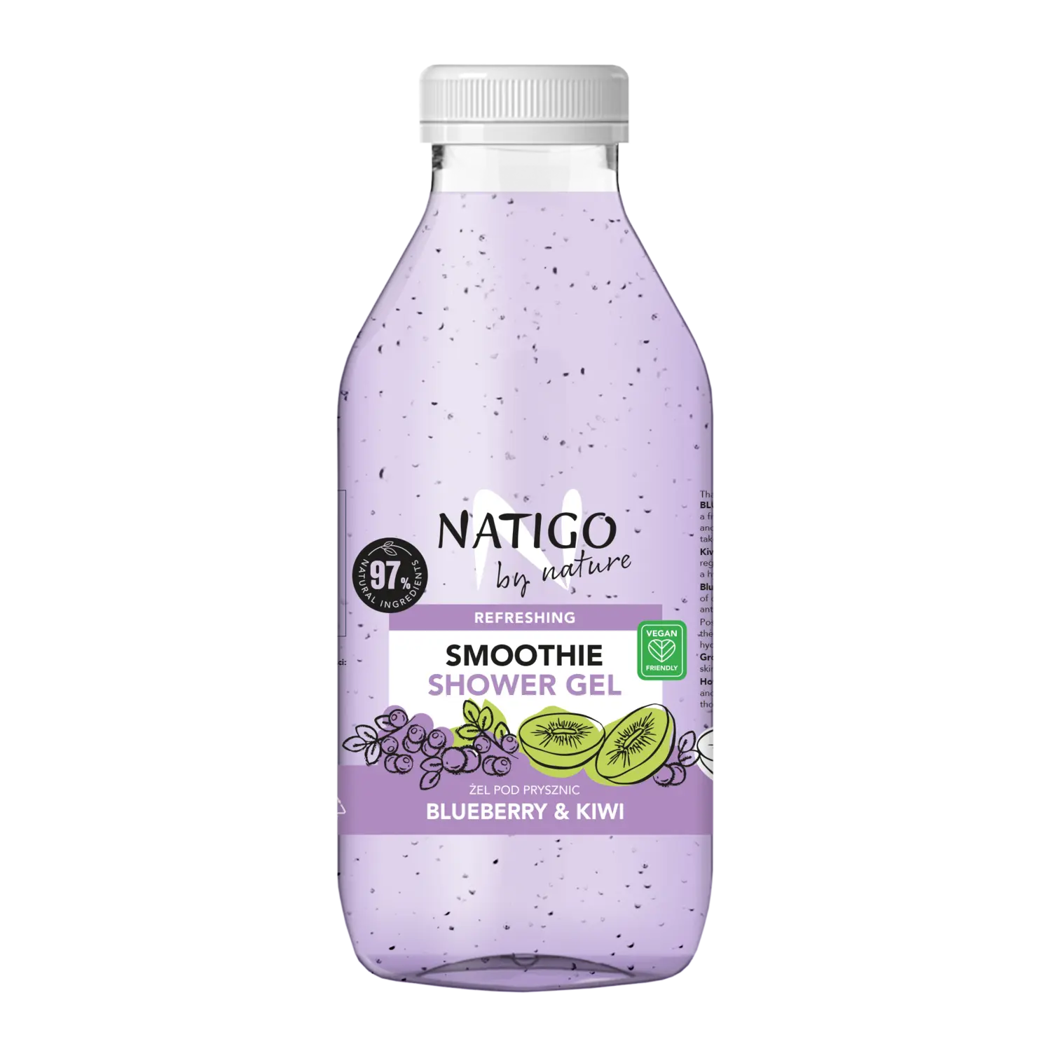 Смузи для душа Natigo By Nature Blueberry&Kiwi, 400 мл
Смузи для душа Natigo By Nature Blueberry&Kiwi, 400 мл